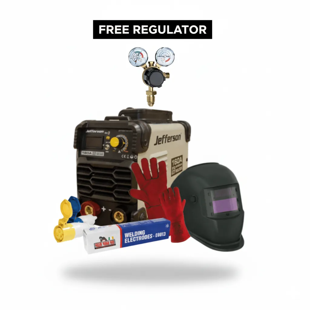 Powerful Jefferson 160 AMP ARC/TIG Welder