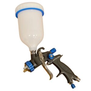 Jefferson HVLP Gravity Feed Spray Gun (Blue Fittings)