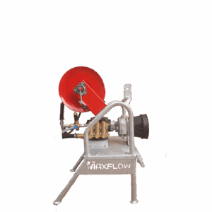 Maxflow PTO Pressure Washer – Hawk Pump 25 LPM 250 BAR Galvanised Frame + Reel